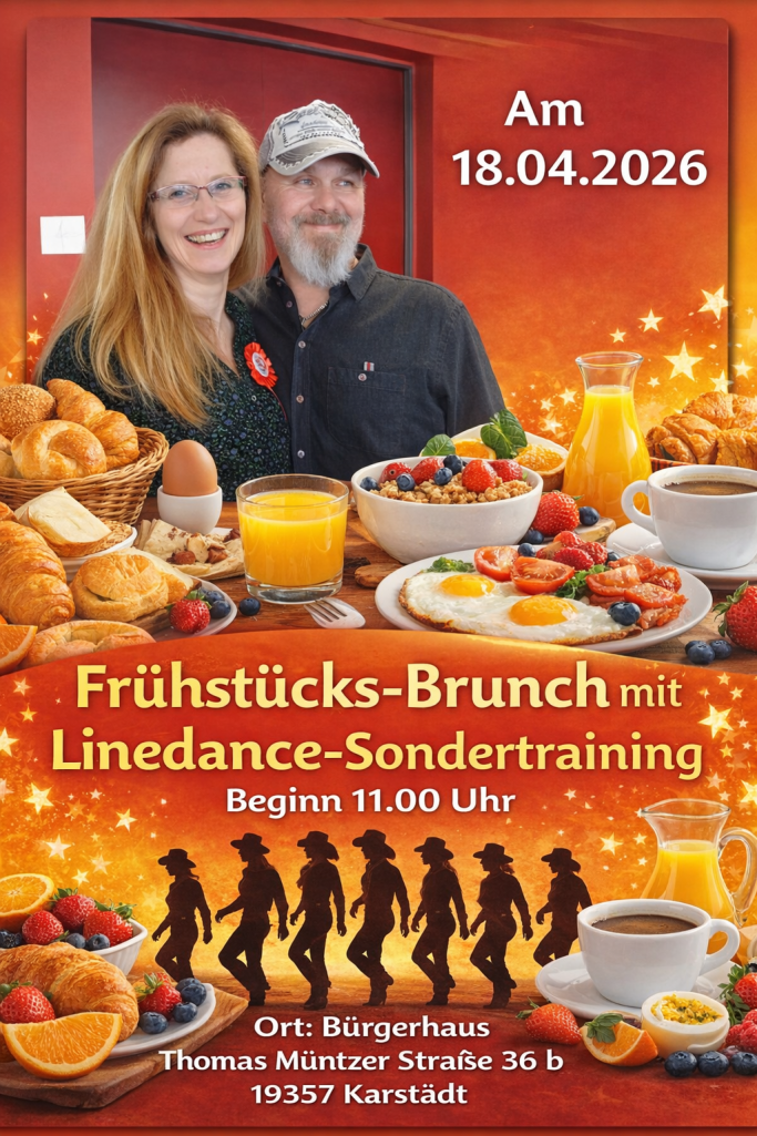 Frühstücks- Brunch mit Sondertraining am 18.04.26 Beginn 11.00 Uhr